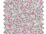 Cotton fabric ex2431 neon pink floral mini