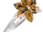 Star flower hairclip gypso ocre
