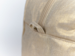 Weekend bag  golden linen