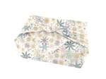 Furoshiki medium 48x48 ex2447 off white christmas stars
