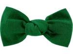 Small bow hair slide bright green