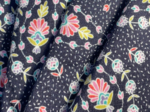 Jersey fabric bleudana