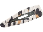 Fabric hair clip leopard