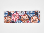 Stretch jersey headband  anémones rayées