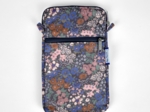 Quilted phone pocket monet lilas