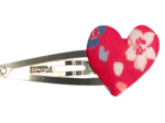 Heart hair-clips hanami