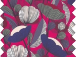 Cotton veil fabric fuchsia poppy