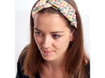 crossed headband summer sweetness