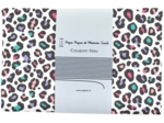 1 m fabric coupon ex2505 multicolored leopard