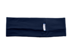 Stretch jersey headband  navy blue