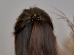  Oval Jewel Hair Tie leopard
