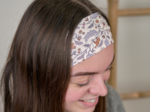 Stretch jersey headband  rêve de jasmin