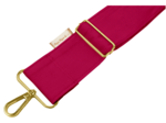 Wide shoulder strap burgundy