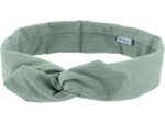 Wire headband retro sage green gauze