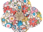 Flower petal hair slide small  mille et une fleurs