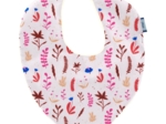 bandana bib herbier rose
