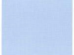 35cm coated fabric coupon sky blue gingham
