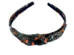 bow headband hippie fleurie