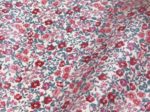 Coated fabric rose grenadine