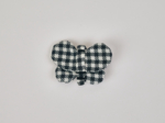 Butterfly hair clip vichy noir