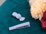 Mini sweet hairslide oxford blue