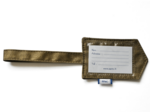 Luggage Tag copper linen