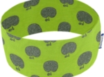 Stretch jersey headband  pommes vertes c9