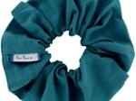 Scrunchie bleu vert