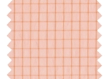 Cotton fabric ex2530 two-tone powder pink checks