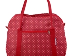Bowling bag  red spots