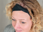 Jersey Twisted Headband black