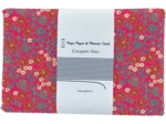 1 m fabric coupon badiane framboise