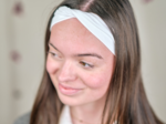 Jersey Twisted Headband white