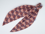 Long tail scrunchie palmeraie