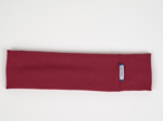 Stretch jersey headband  burgundy