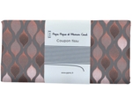 Coupon tissu 50 cm ex2352 grey copper twists
