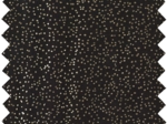 Cotton veil fabric glitter black