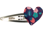 Heart hair-clips huppette fleurie