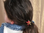 Pony-tail elastic hair star ballet merveilleux
