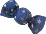 Mini sweet hairslide silver star jeans