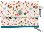 zipper pouch card purse sea side