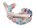 Whale clip champêtre bleuté