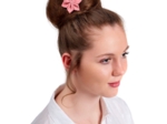 Star flower 4 hairslide vichy peps