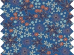 Coupon tissu 50 cm ex2245 star anise blue