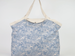 Tote bag with a zip toile de biche