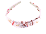 bow headband herbier rose
