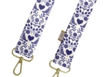 Narrow shoulder strap scandinavia bleu