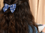Bow tie hair slide soleil levant