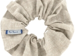 Scrunchie  glitter linen