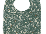 Bib - Baby size fleuri kaki